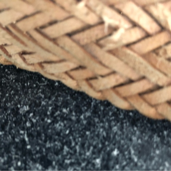 Genuine Leather 1x Boho Big buckle Maroon Belt - Picture 4 of 5